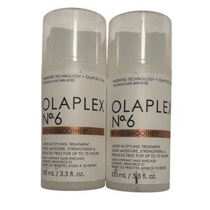 Olaplex No 6 |Bond Smoother Leave in Styling Treatment Adds Moisture 2 Avail NWT